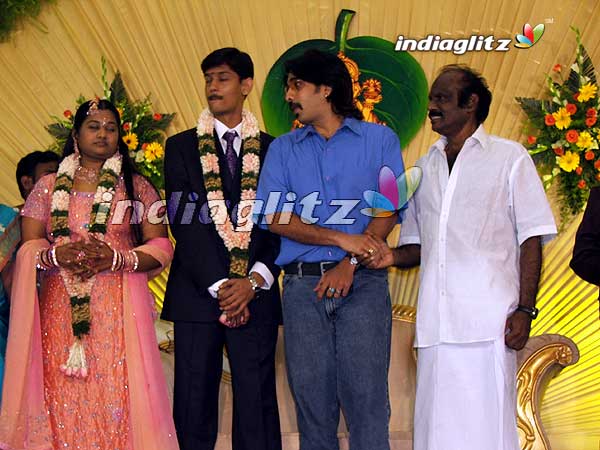 Comedian Goundamani's Daughter Wedding Reception