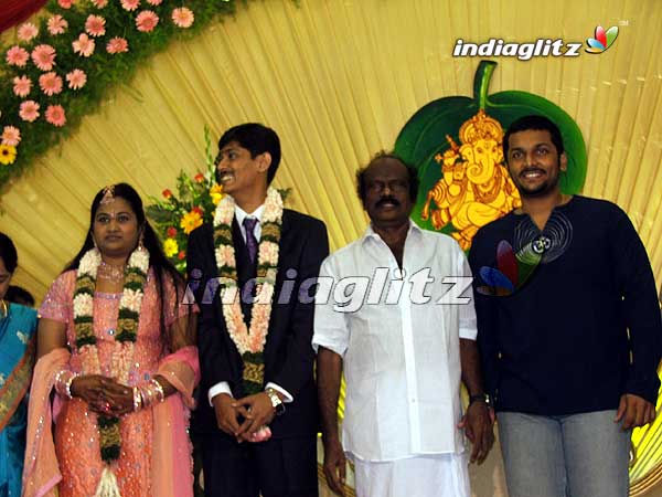 Comedian Goundamani's Daughter Wedding Reception