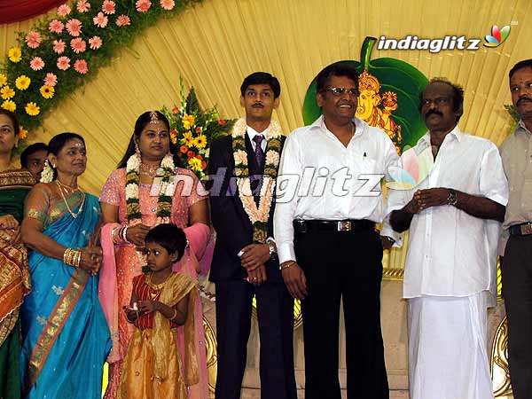 Comedian Goundamani's Daughter Wedding Reception