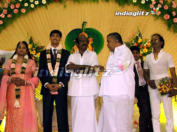 Comedian Goundamani's Daughter Wedding Reception