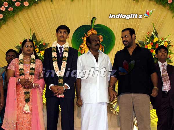 Comedian Goundamani's Daughter Wedding Reception