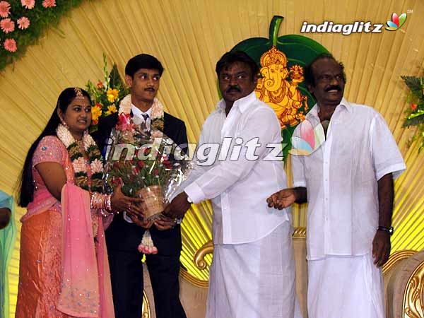 Comedian Goundamani's Daughter Wedding Reception