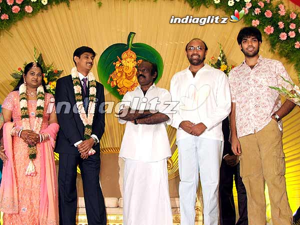 Comedian Goundamani's Daughter Wedding Reception