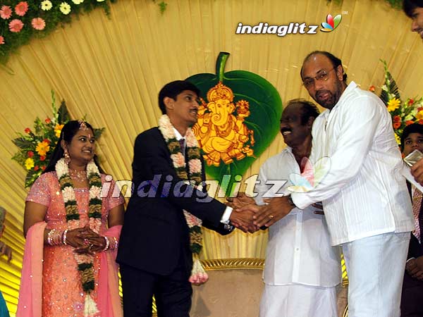 Comedian Goundamani's Daughter Wedding Reception