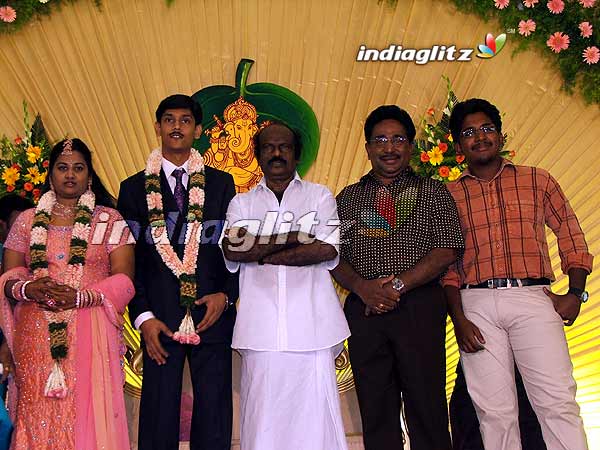 Comedian Goundamani's Daughter Wedding Reception