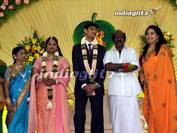 Comedian Goundamani's Daughter Wedding Reception