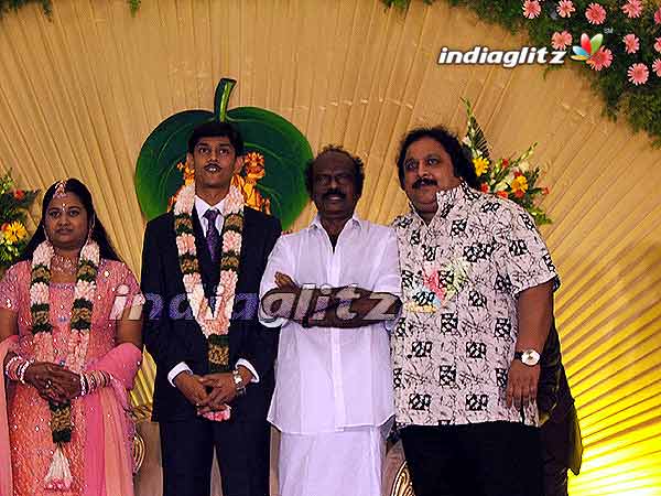 Comedian Goundamani's Daughter Wedding Reception