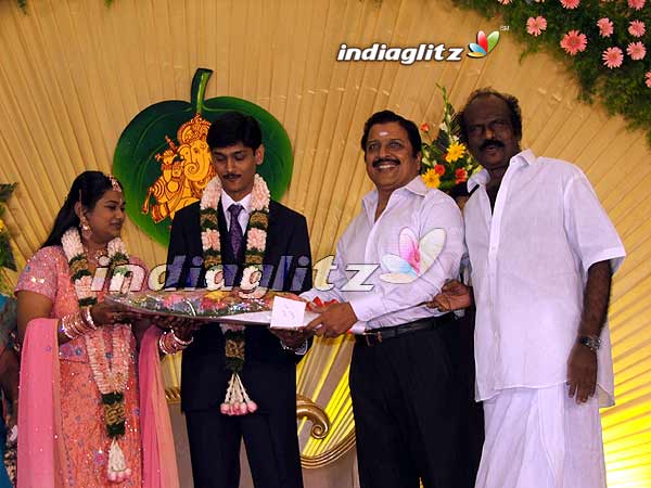 Comedian Goundamani's Daughter Wedding Reception