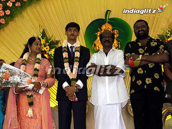 Comedian Goundamani's Daughter Wedding Reception