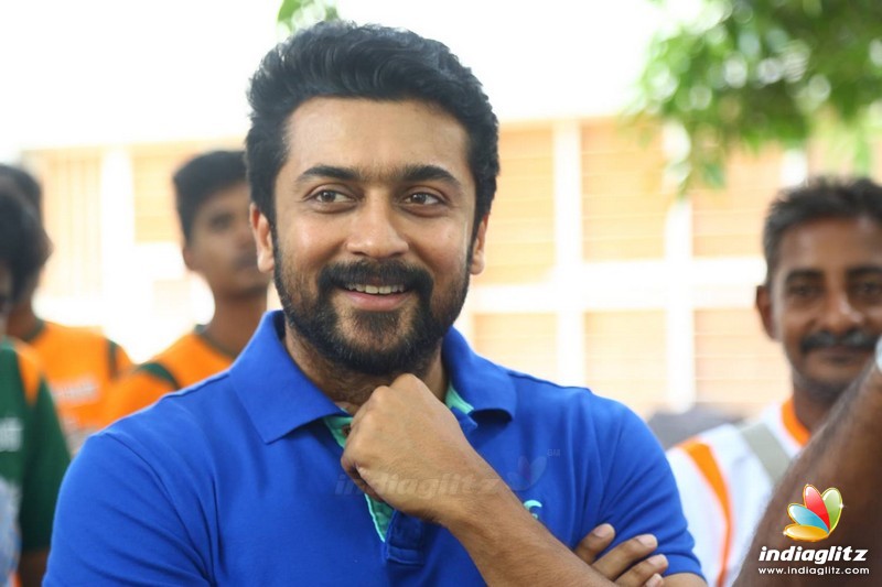 GST Vandi was flag off by Actor Suriya