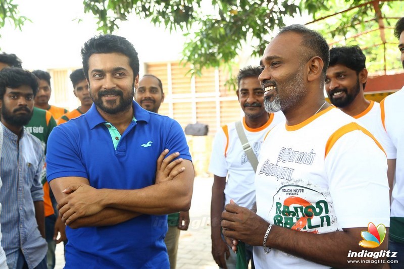 GST Vandi was flag off by Actor Suriya