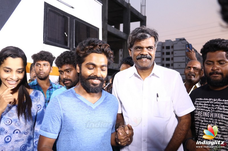 GV Prakash Birthday Celebration at Shooting Spot