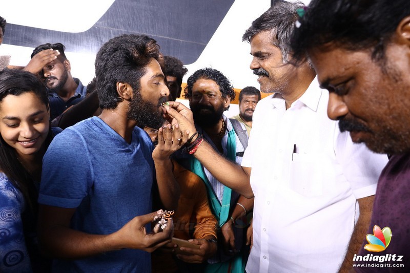 GV Prakash Birthday Celebration at Shooting Spot