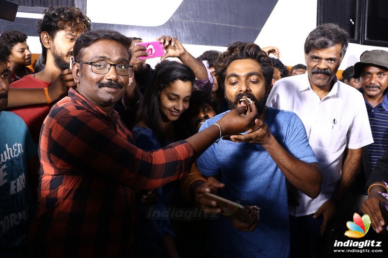 GV Prakash Birthday Celebration at Shooting Spot