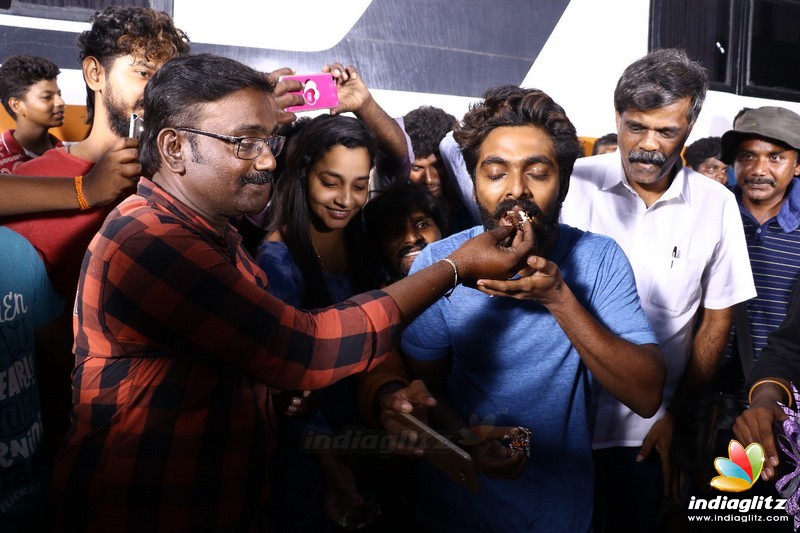 GV Prakash Birthday Celebration at Shooting Spot