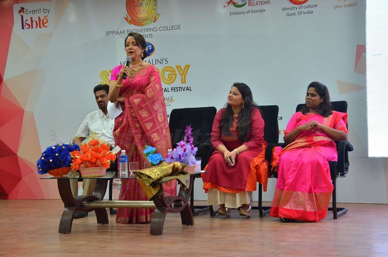 Hemamalini lunches Synergy 2017 an International Cultural Festival