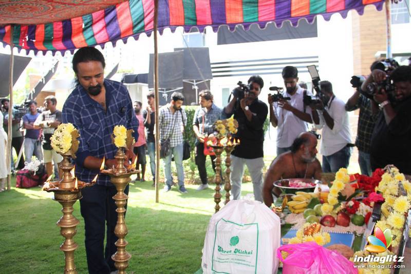 'Hey Sinamika' Movie Pooja