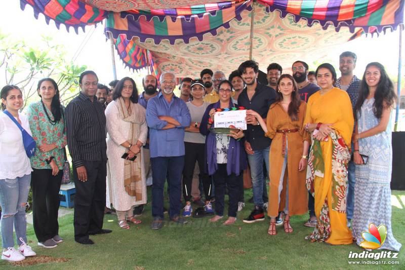 'Hey Sinamika' Movie Pooja