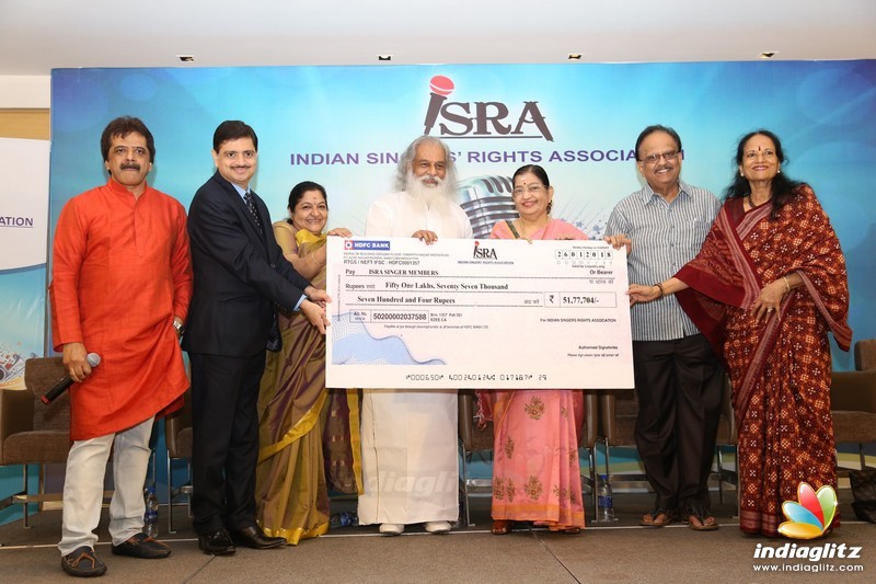 Indian Singers Rights Association Press Meet