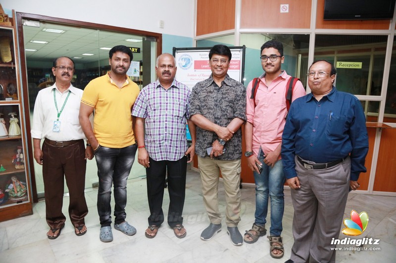 'Ippadai Vellum' Team at 15th Chennai International Film Festival