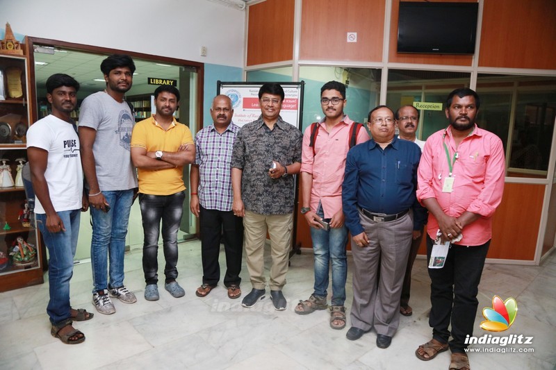 'Ippadai Vellum' Team at 15th Chennai International Film Festival