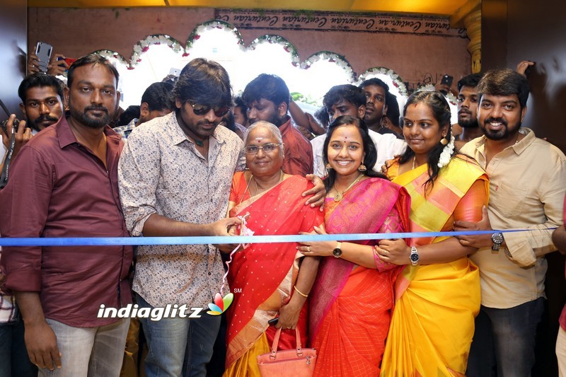 Vijay Sethupathi Launches Iraivi Boutique Show Room