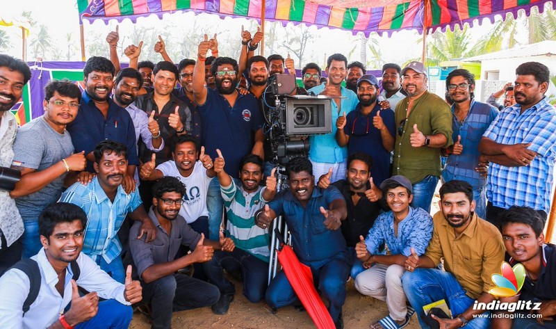 Vishal Samantha IrumbuThirai shoot wrapped up