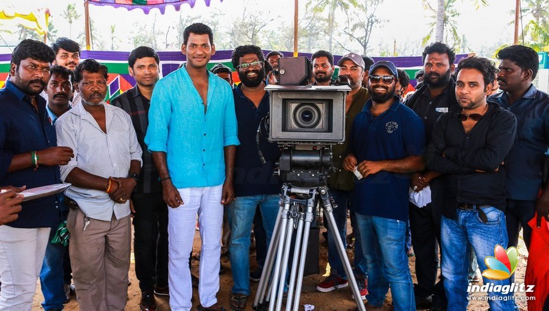 Vishal Samantha IrumbuThirai shoot wrapped up