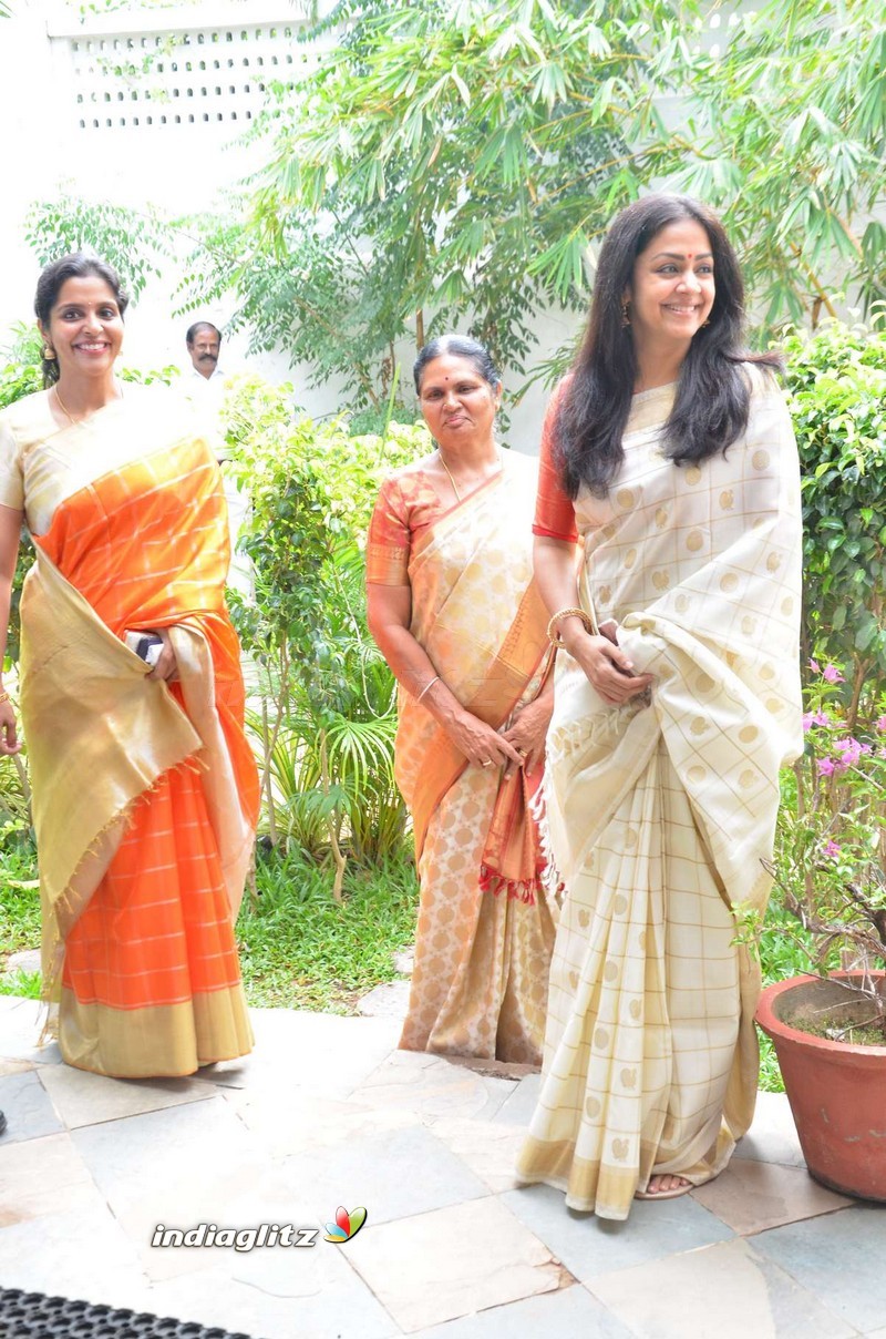 Jyothika at Heirloom Kanjivaram Exhibition