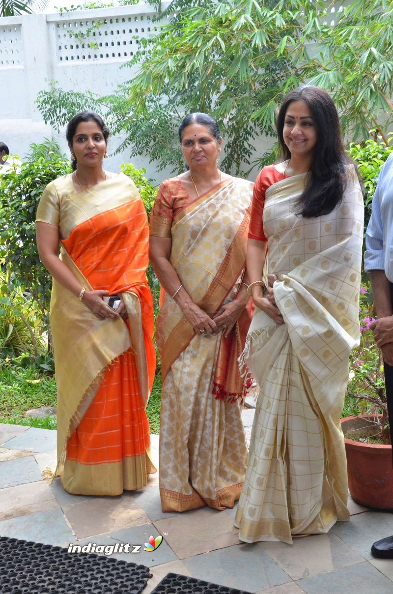 Jyothika at Heirloom Kanjivaram Exhibition