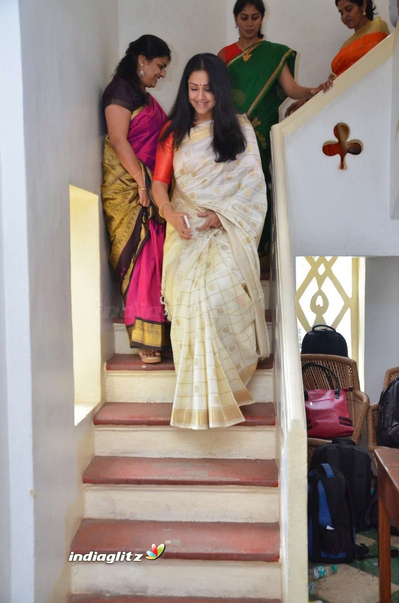 Jyothika at Heirloom Kanjivaram Exhibition