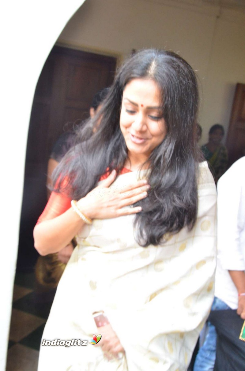 Jyothika at Heirloom Kanjivaram Exhibition