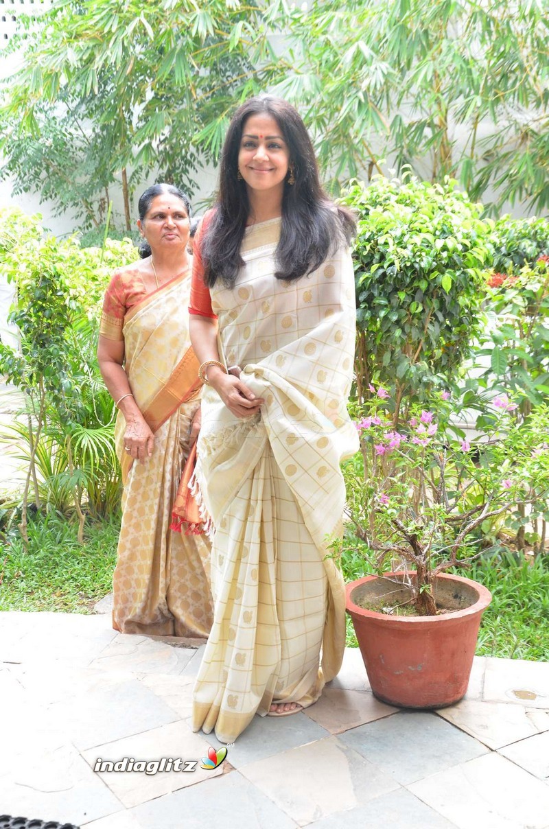 Jyothika at Heirloom Kanjivaram Exhibition