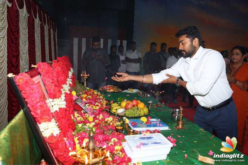 Jyothika's New Movie Pooja