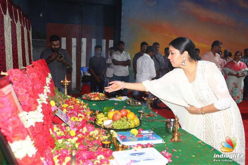 Jyothika's New Movie Pooja