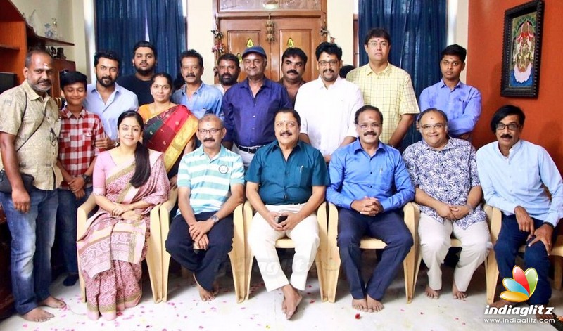 'Kaatrin Mozhi' Movie Pooja