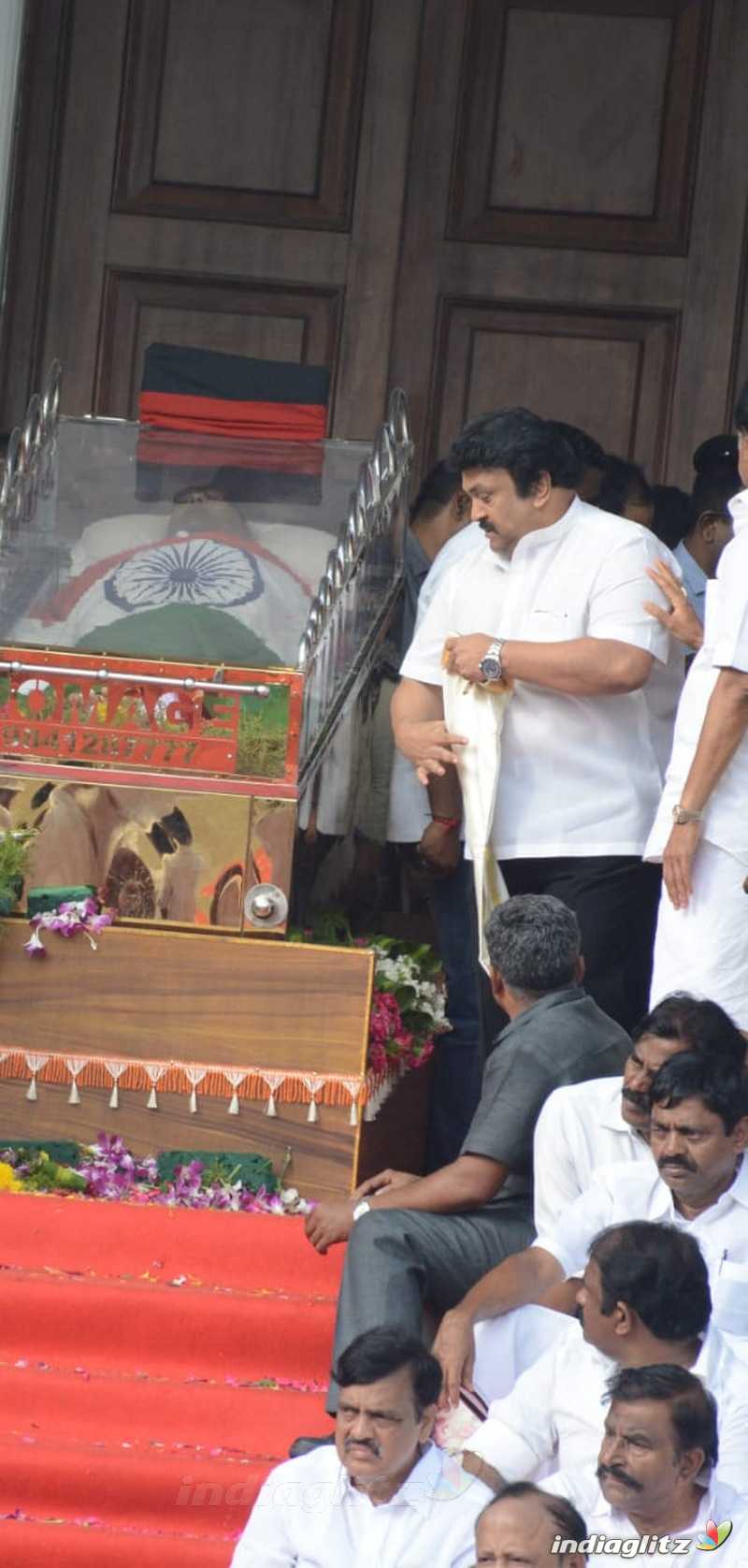 Last Respect to Dr.Kalaignar Karunanidhi