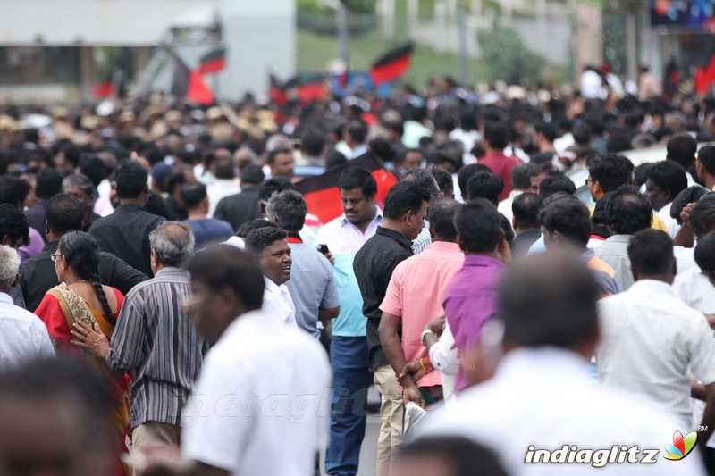 Last Respect to Dr.Kalaignar Karunanidhi