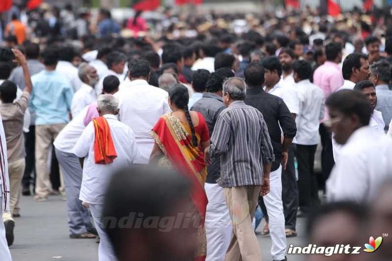 Last Respect to Dr.Kalaignar Karunanidhi