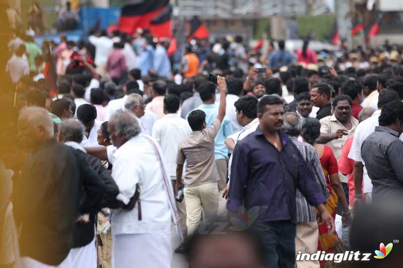 Last Respect to Dr.Kalaignar Karunanidhi