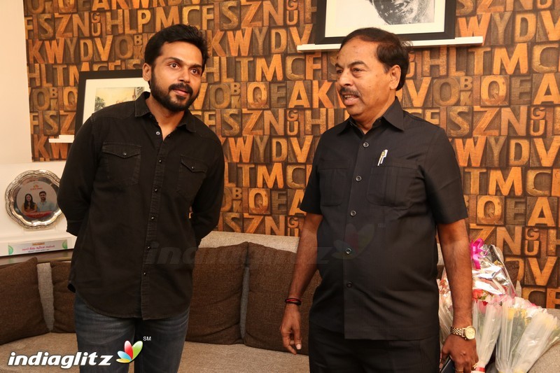 Audio of Nandha's 'Kallattam' launched by Karthi