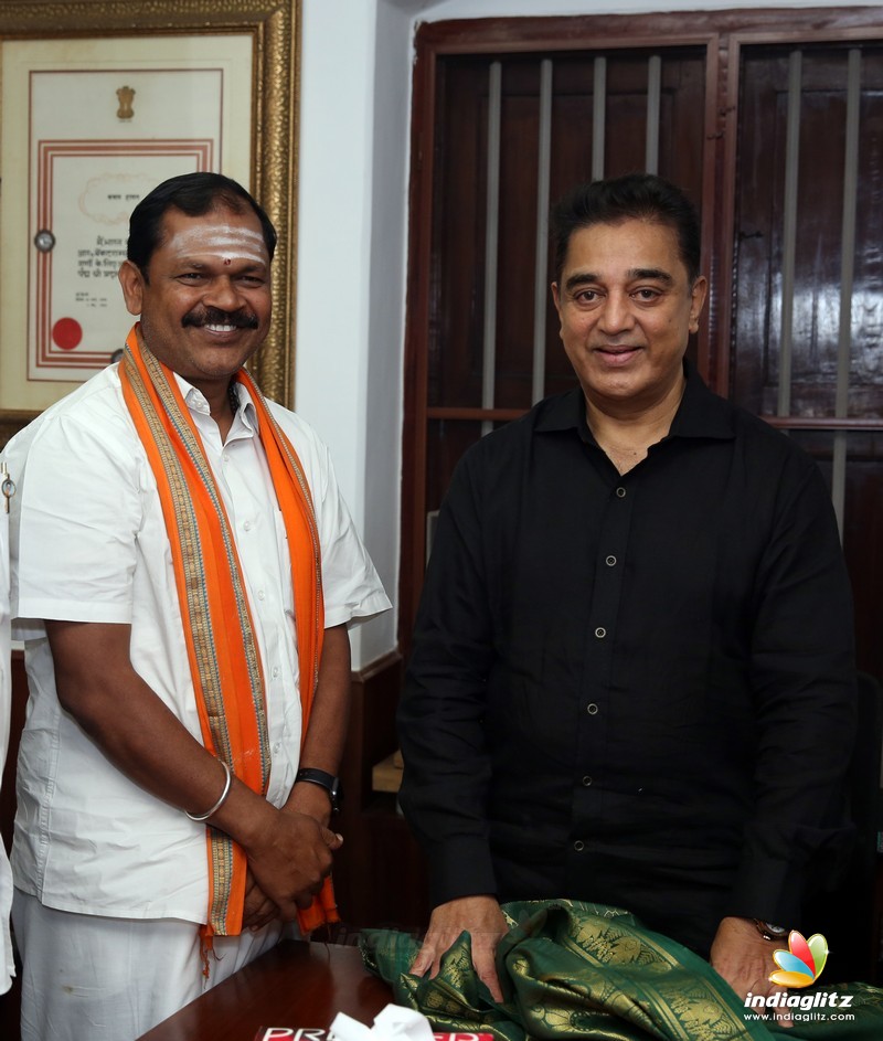 Arjun Sambath met Kamal Haasan