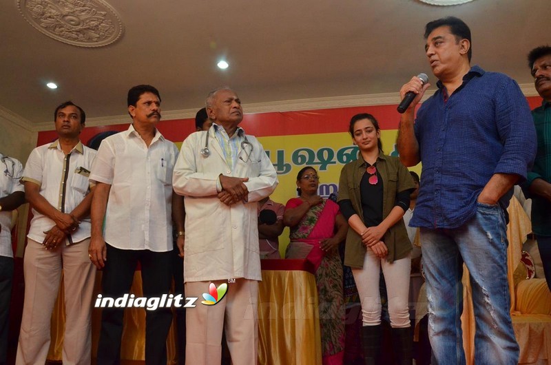 Kamal Haasan has opened Medical Camp at Avadi