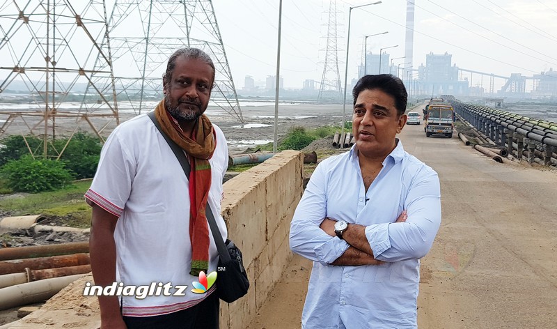 Kamal Haasan Visits Ennore Creek