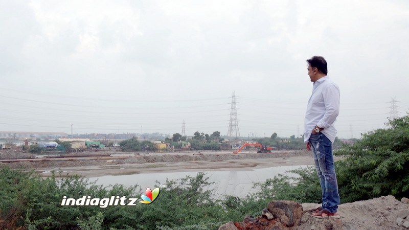 Kamal Haasan Visits Ennore Creek