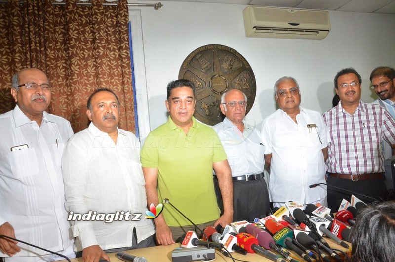 Kamal Haasan Press Meet Regarding GST Tax Issue