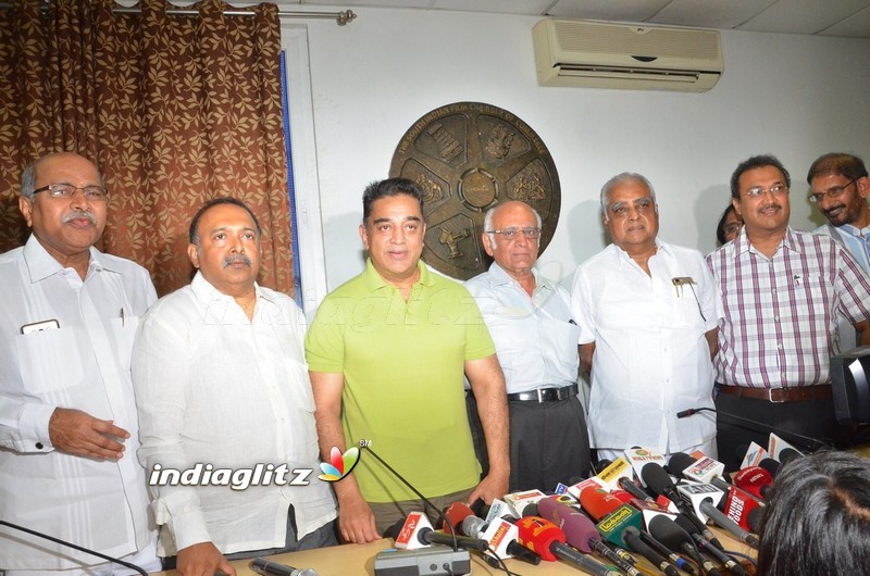 Kamal Haasan Press Meet Regarding GST Tax Issue