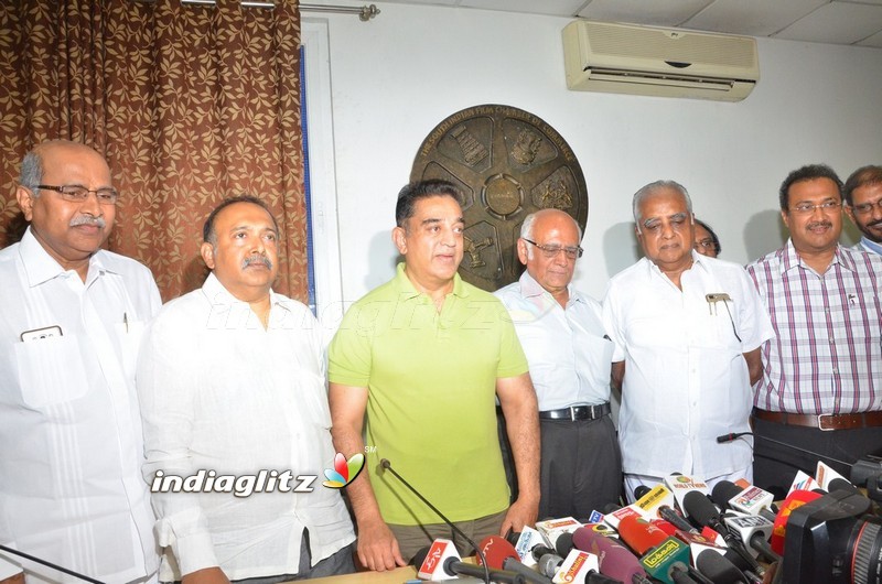 Kamal Haasan Press Meet Regarding GST Tax Issue