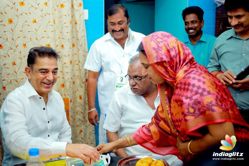 Kamal Haasan at APJ Abdul Kalam House