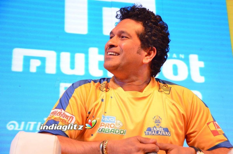 Tamil Thalaivaas new Jersey launched with Kamal Haasan Sachin Tendulkar